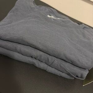 BNWT 3 x Goodfellow & Co T shirt with pocket - blue